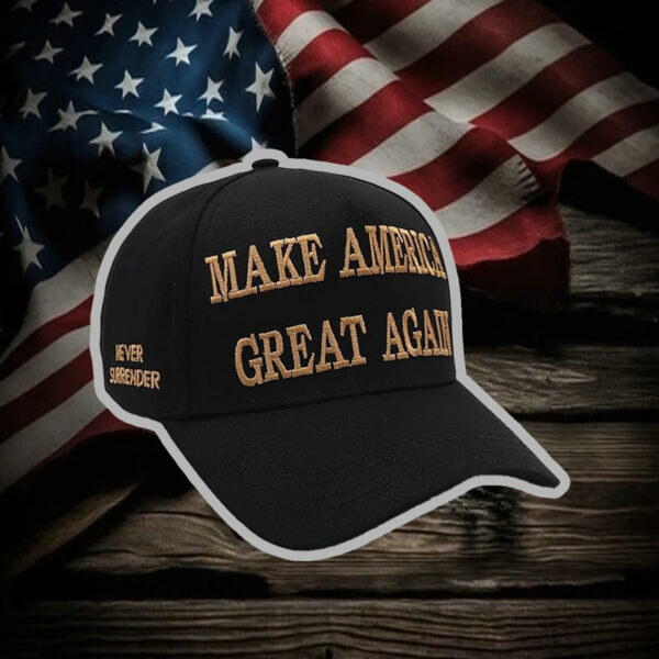 Trump MAGA 2025 Gold Hat