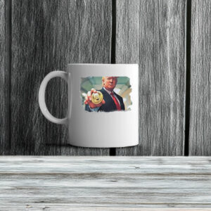 Trump Meme Crypto Coin Mug