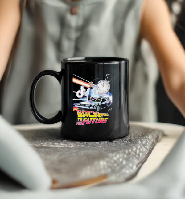 Trump Save Tiktok Back To The Future 2025 Mug