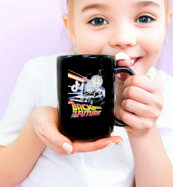 Trump Save Tiktok Back To The Future 2025 Mug