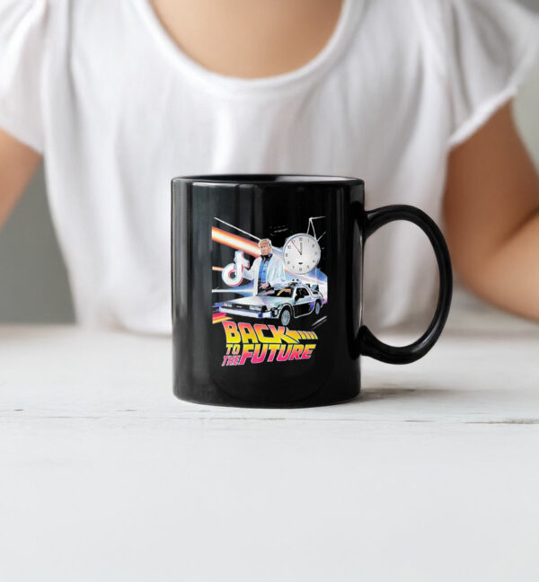 Trump Save Tiktok Back To The Future 2025 Mug