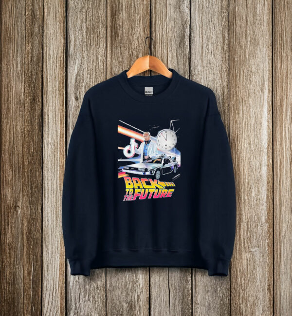 Trump Save Tiktok Back To The Future 2025 T-Shirt