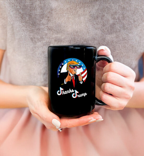 Trump Save Tiktok Thanks Trump Mug