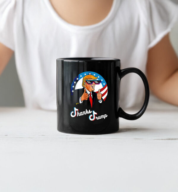 Trump Save Tiktok Thanks Trump Mug