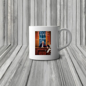 Trump Sweeping President Biden’s Belongings Off The Desk Mug