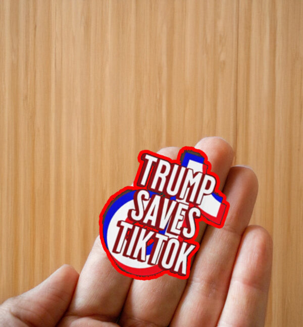 Trump Tiktok Take America Back 2025 Sticker ,Car Magnet