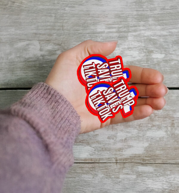 Trump Tiktok Take America Back 2025 Sticker ,Car Magnet