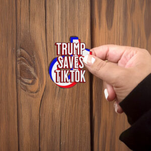 Trump Tiktok Take America Back 2025 Sticker ,Car Magnet