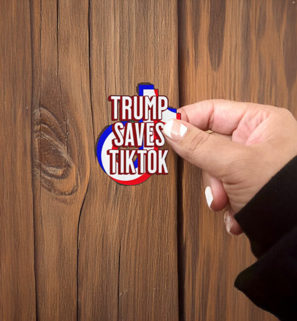 Trump Tiktok Take America Back 2025 Sticker ,Car Magnet