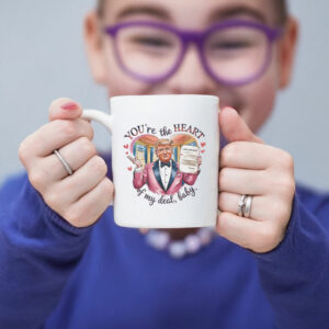 Trump Valentine You're the Heart of my Deal, Baby Mug