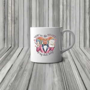 Trump Valentine You're the Heart of my Deal, Baby Mug