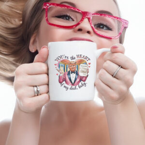 Trump Valentine You're the Heart of my Deal, Baby Mug