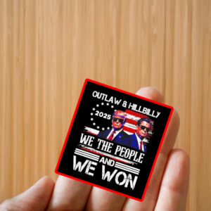 Trump Vance We Won Win Inauguration Day 2025 Sticker ,Car Magnet