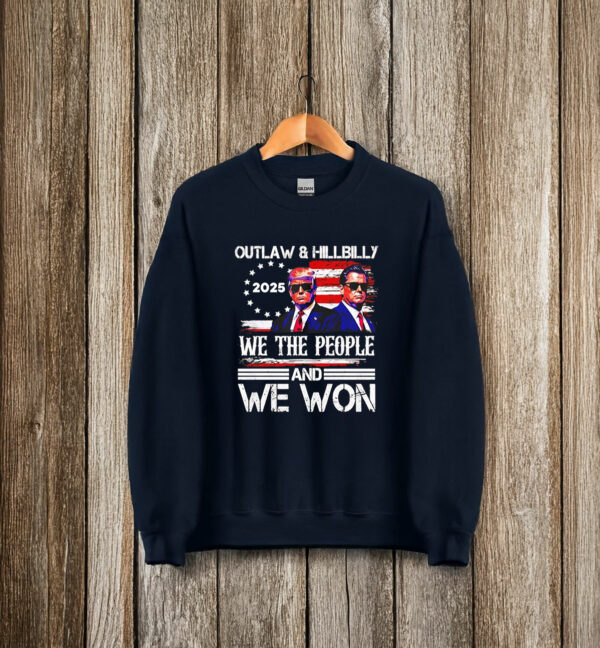 Trump Vance We Won Win Inauguration Day 2025 T-Shirt