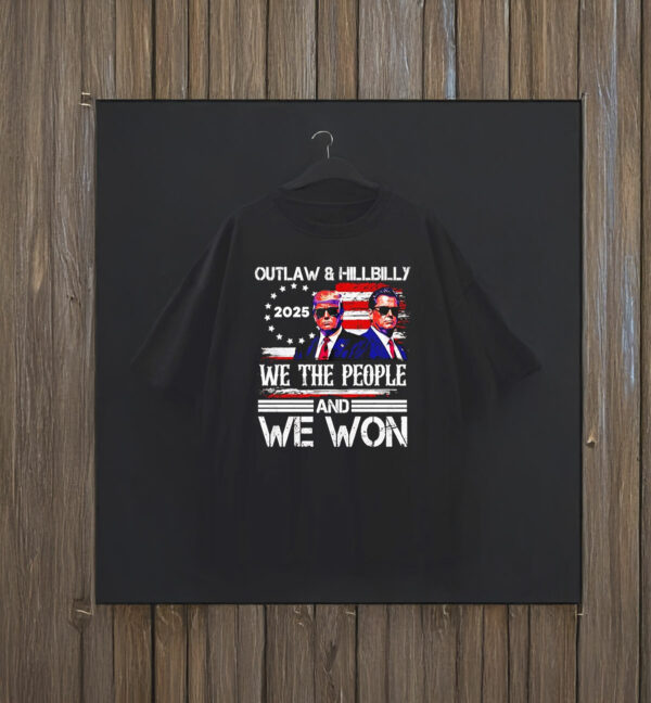 Trump Vance We Won Win Inauguration Day 2025 T-Shirt