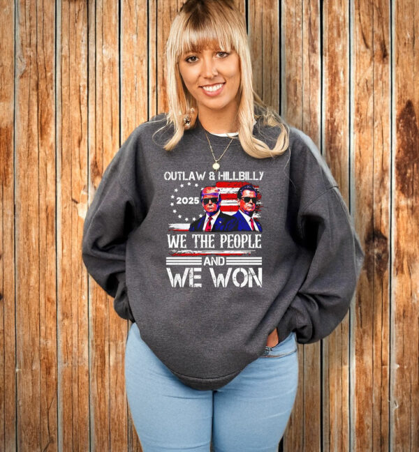 Trump Vance We Won Win Inauguration Day 2025 T-Shirt