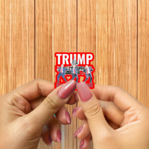 Trump Victory Dance Inauguration The Return Jan 20 2025 Sticker ,Car Magnet