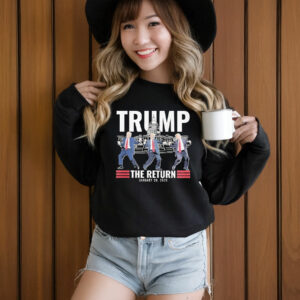 Trump Victory Dance Inauguration The Return Jan 20 2025 T-Shirt