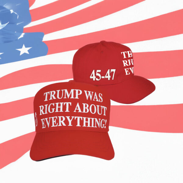 Trump Was Right About Everything Red Hat