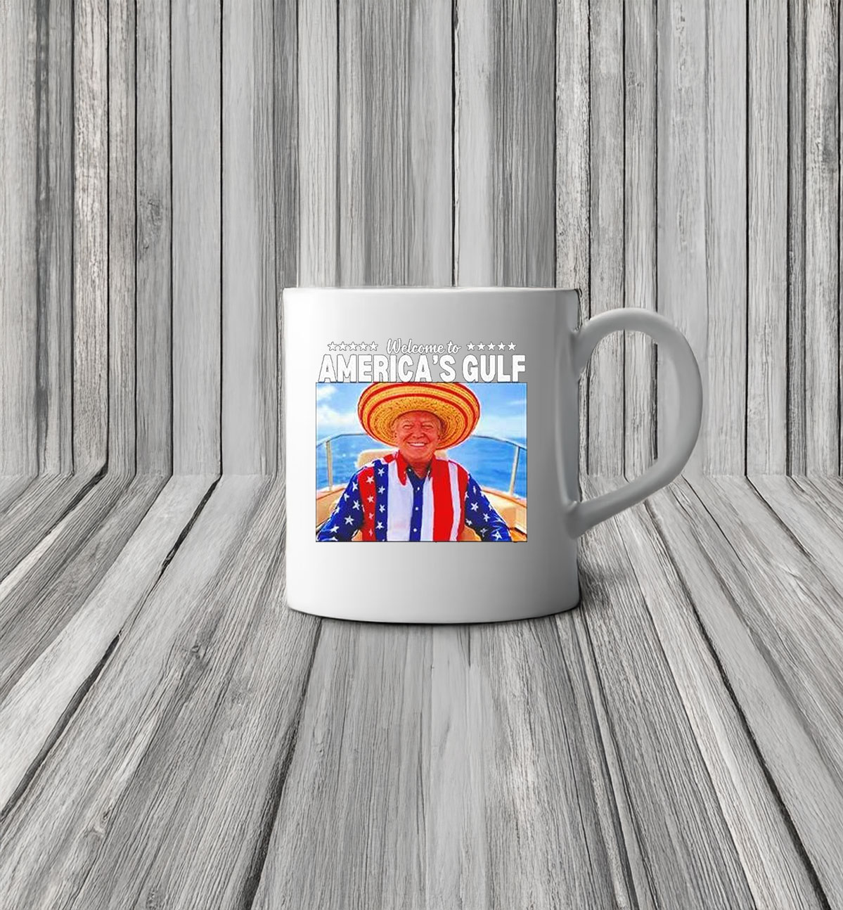 Trump Welcome To America’s Gulf Mug