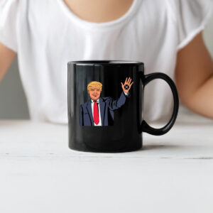 Zach Rectorb Wearing Trump Xrp Mug