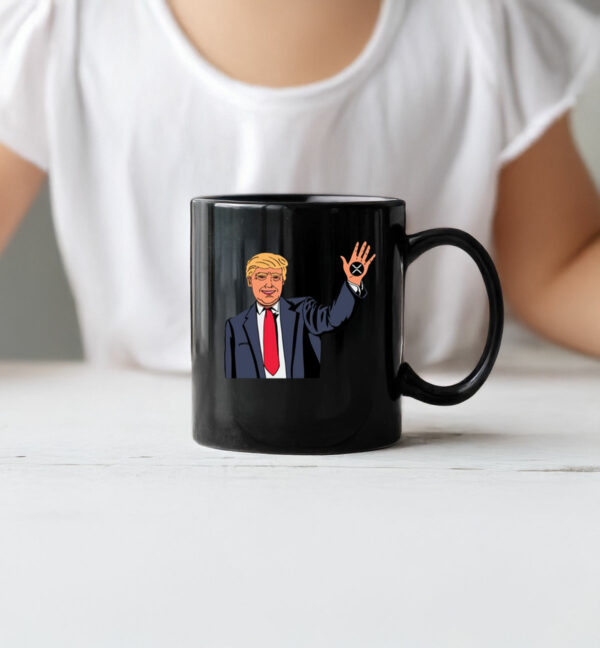 Zach Rectorb Wearing Trump Xrp Mug