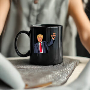 Zach Rectorb Wearing Trump Xrp Mug