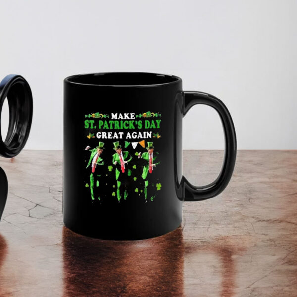 Best Make St. Patrick’s Day Great Again Trump Dance 2025 Mug