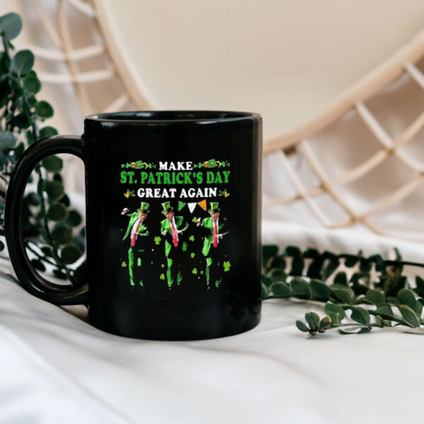 Best Make St. Patrick’s Day Great Again Trump Dance 2025 Mug