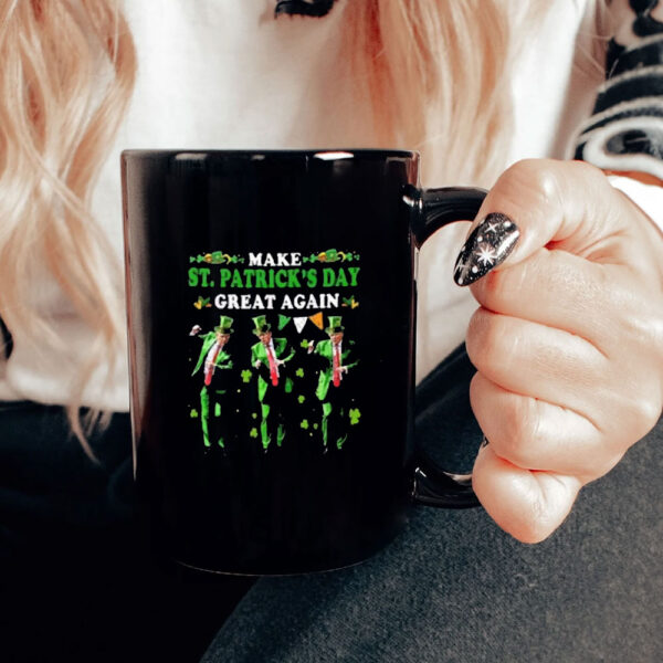 Best Make St. Patrick’s Day Great Again Trump Dance 2025 Mug