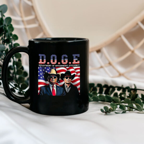 DOGE Department of Government Efficiency Trump Mugs