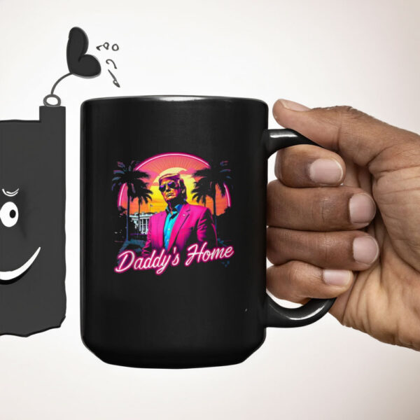 Daddys Home House Trump Pink 2025 Mug