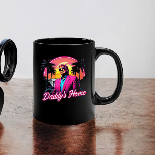 Daddys Home House Trump Pink 2025 Mug