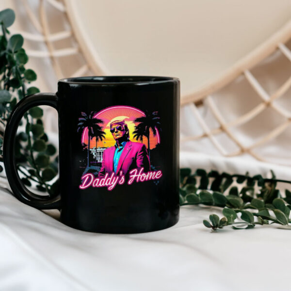 Daddys Home House Trump Pink 2025 Mug