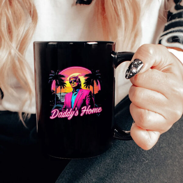 Daddys Home House Trump Pink 2025 Mug