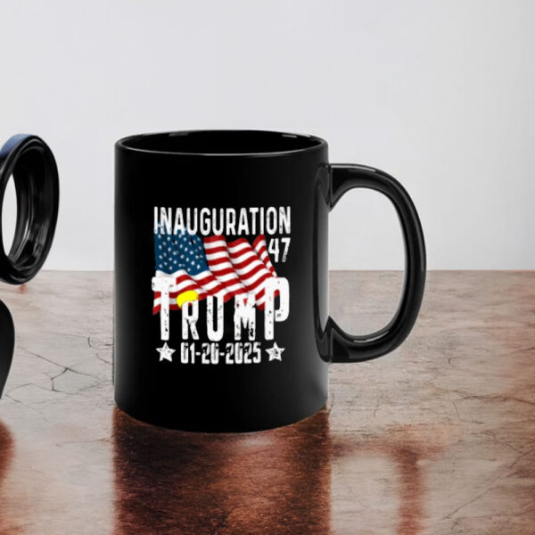 Donald Trump Inauguration Day 2025 47th President Mug