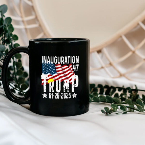 Donald Trump Inauguration Day 2025 47th President Mug