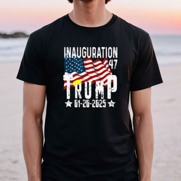 Donald Trump Inauguration Day 2025 47th President T-Shirt