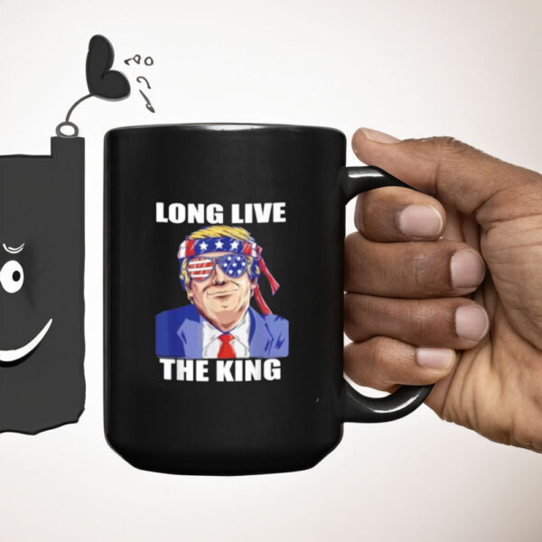 Donald Trump Long Live The King President Classic Mug