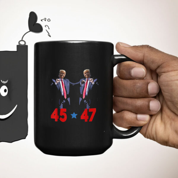 Funny Trump Dance Dancing Funny President Trump Dance 45 47 Mug