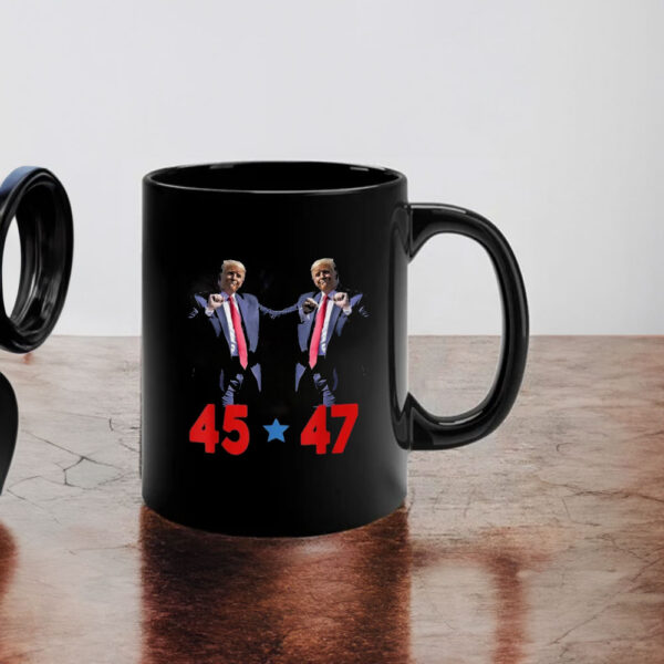 Funny Trump Dance Dancing Funny President Trump Dance 45 47 Mug