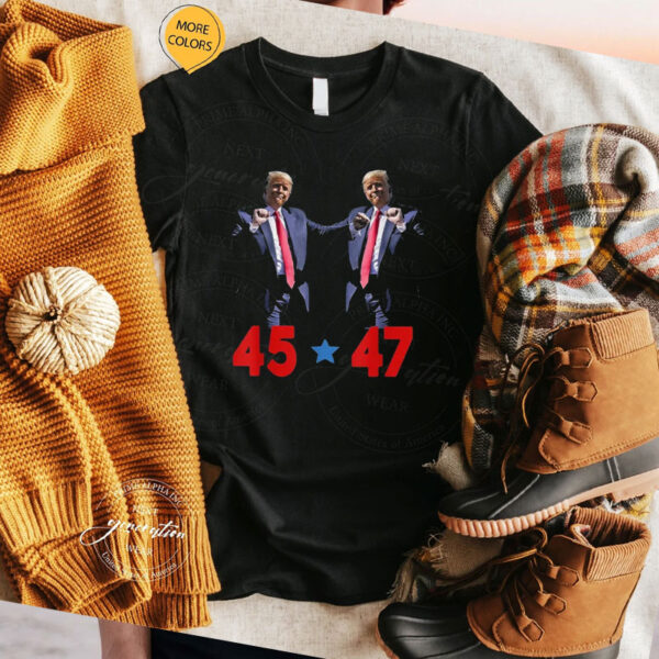 Funny Trump Dance Dancing Funny President Trump Dance 45 47 T-Shirt