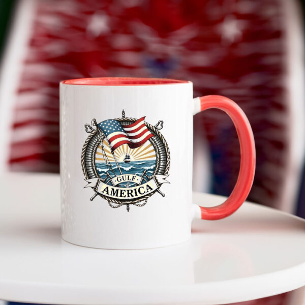 Gulf Of America America Trump President Mug