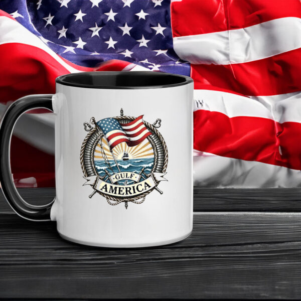 Gulf Of America America Trump President Mug