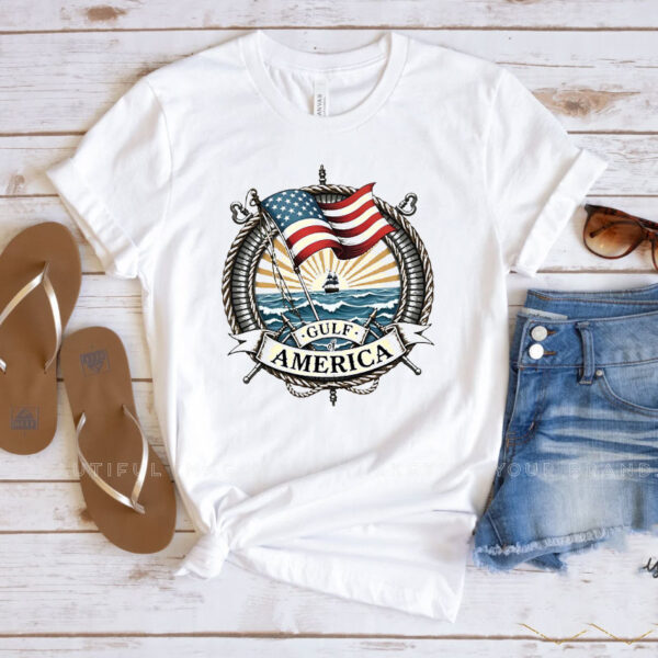 Gulf Of America America Trump President T-shirt