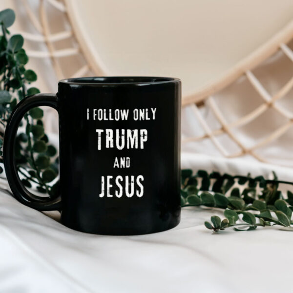 I Follow only Trump and Jesus Mug