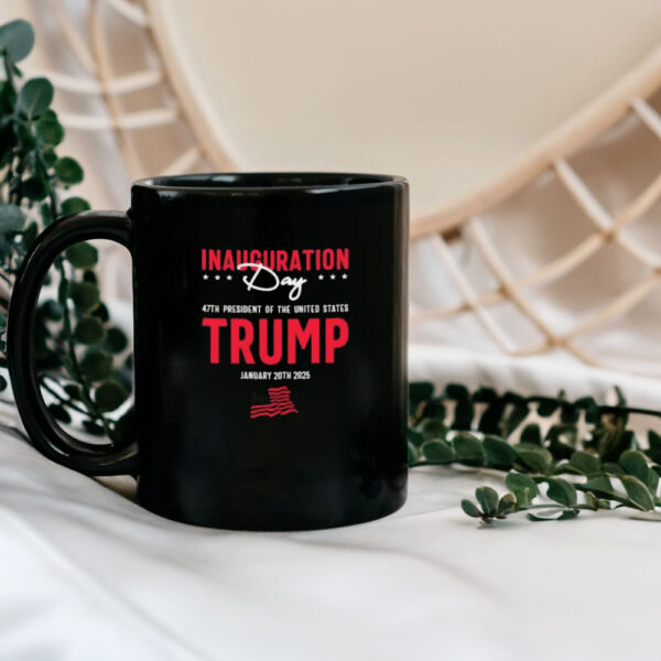 Inauguration Day Trump American Flag Mug