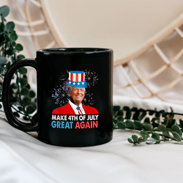 Make 4th Of July Great Again American Patriotic Donald Trump Mug