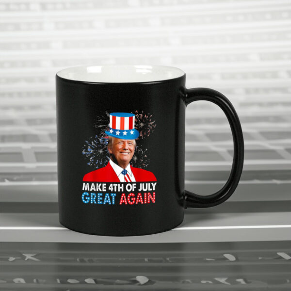 Make 4th Of July Great Again American Patriotic Donald Trump Mug