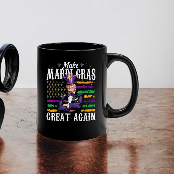 Make Mardi Gras Great Again Funny Trump Mardi Gras Mug